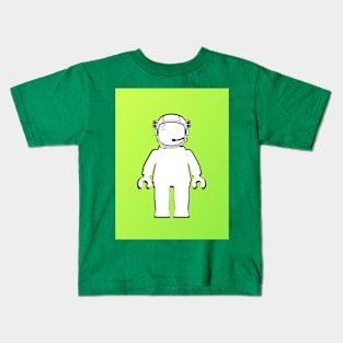 Banksy Style Astronaut Minifig  Customize My Minifig Kids T-Shirt